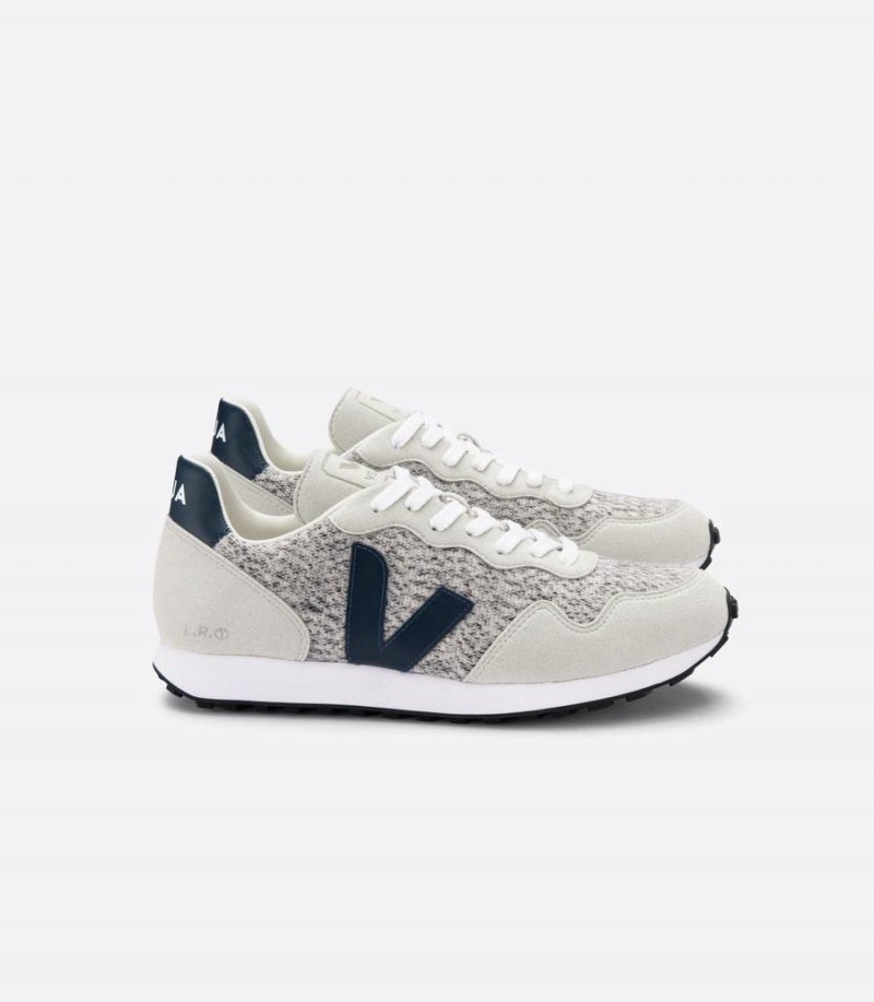 Veja Sdu Alveomesh Flannel Snow Csónak Férfi Futócipő Fehér Fekete | MAE8735JG