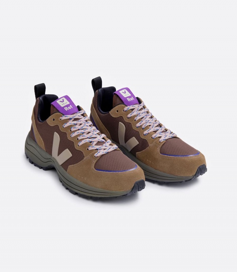 Veja Venturi Alveomesh X Reformation Walnut Férfi Futócipő Sötétbarna Lila | NVV7438VH